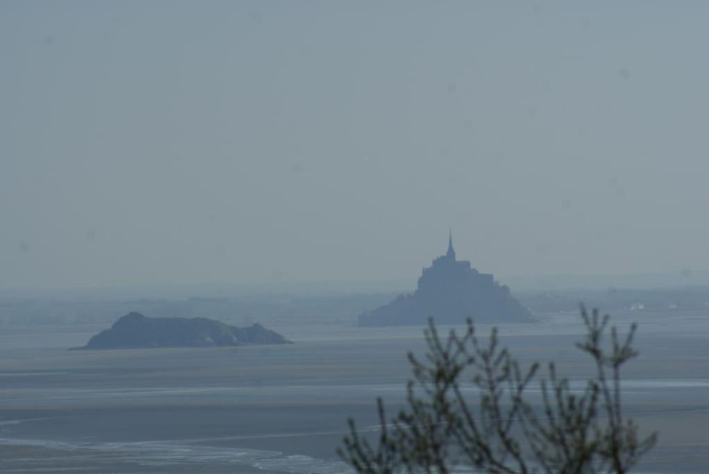 Maison Vue Sur Le Mont Saint Michel Et Sa Baie Champeaux Dış mekan fotoğraf