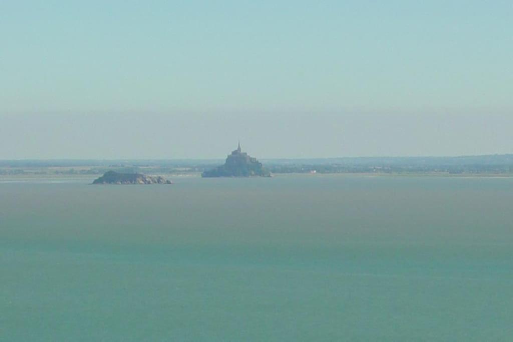 Maison Vue Sur Le Mont Saint Michel Et Sa Baie Champeaux Dış mekan fotoğraf