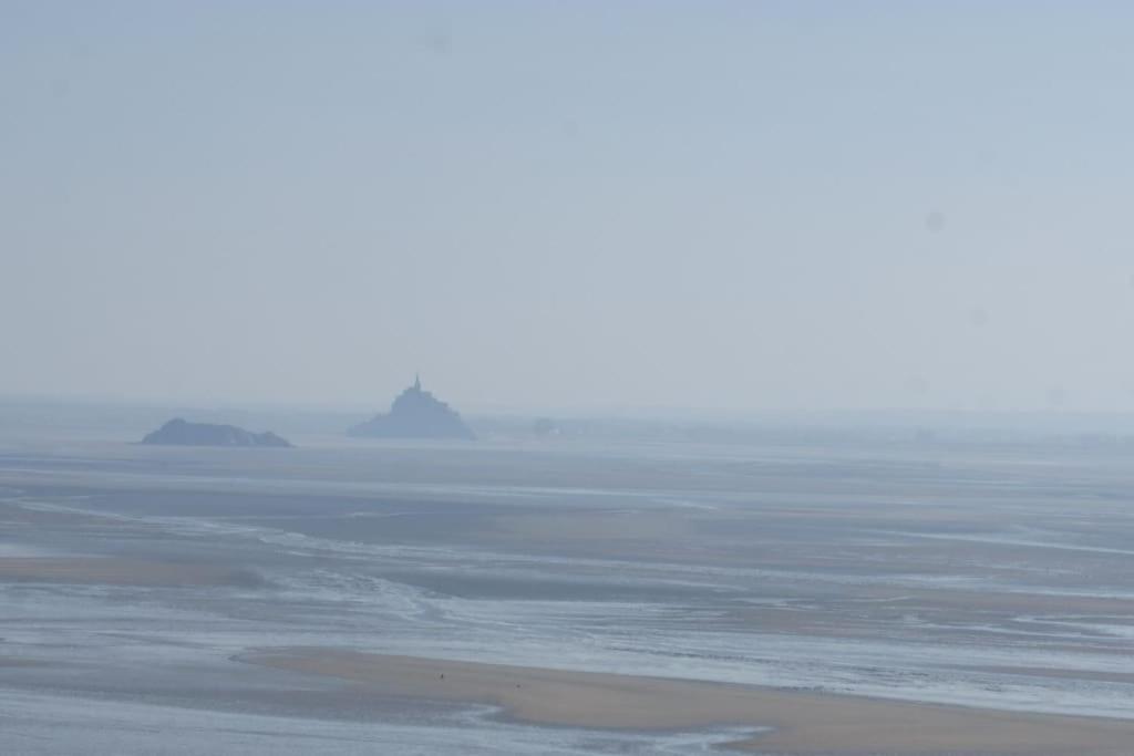 Maison Vue Sur Le Mont Saint Michel Et Sa Baie Champeaux Dış mekan fotoğraf